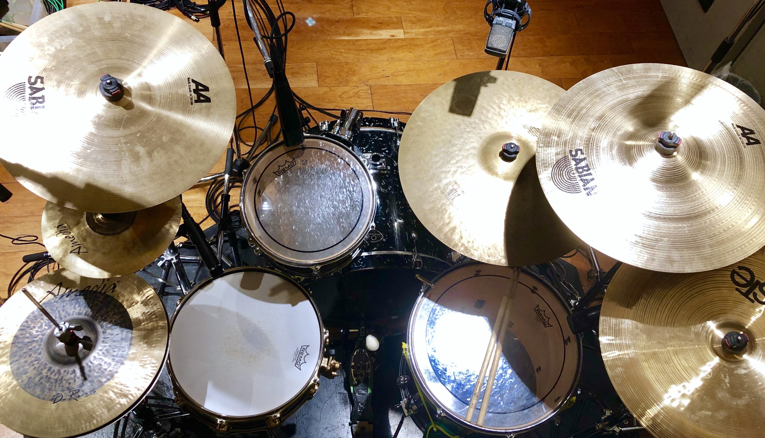 ドラムセットの写真