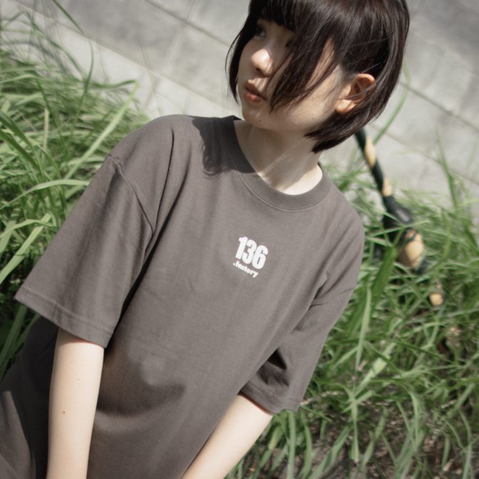 136.factory×Gete-mono-oki S/S Tshirt『input girl』 | Gete-mono-oki 