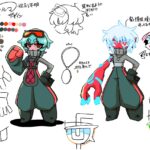 獅子志司 / 歌流間『カルマ』キャラクターデザイン